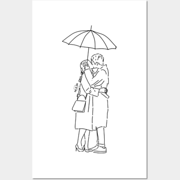 Something in the Rain Korean Drama Wall Art by ayshatazin